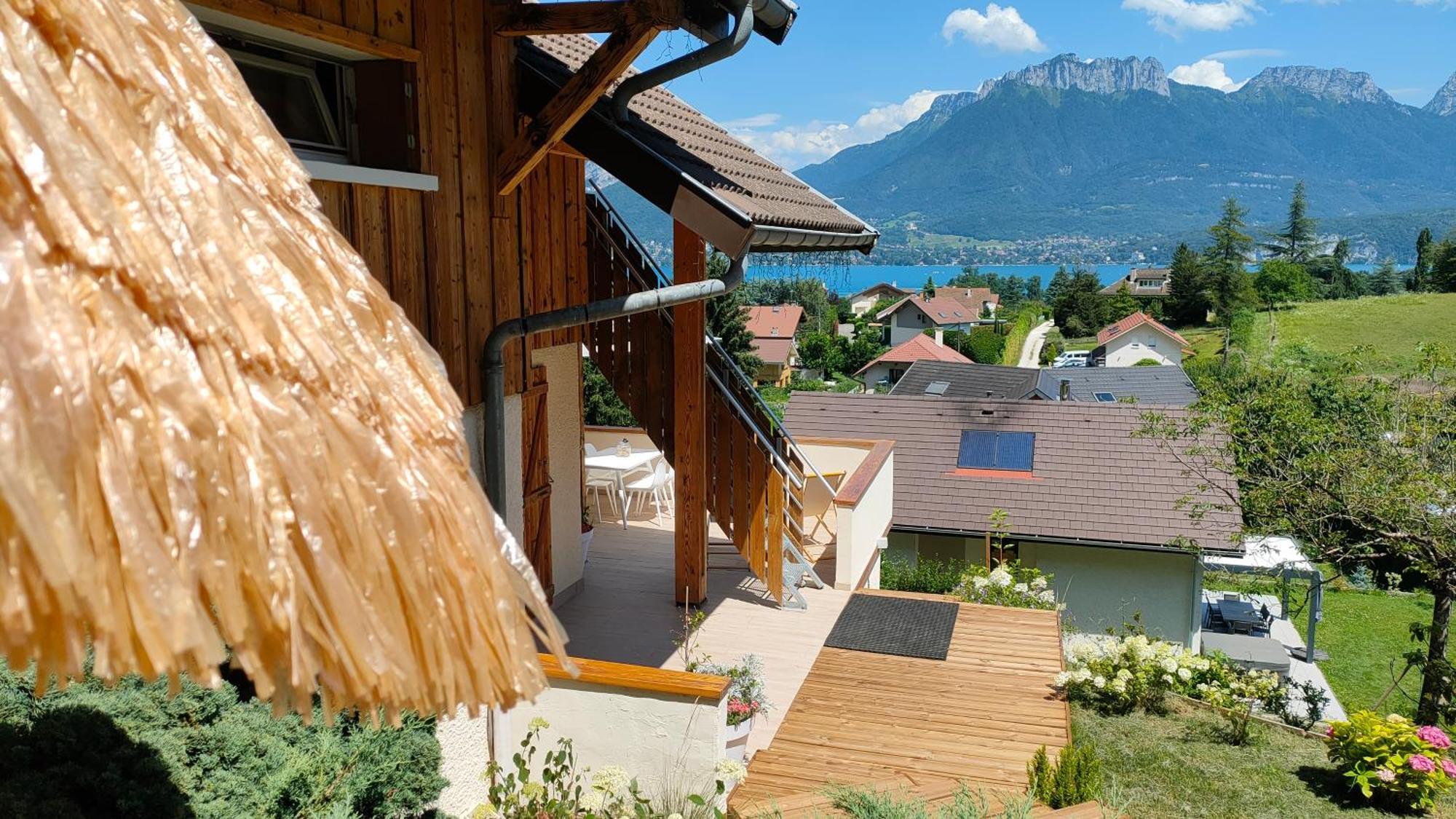 Vue Lac Lodges Sévrier Exteriör bild